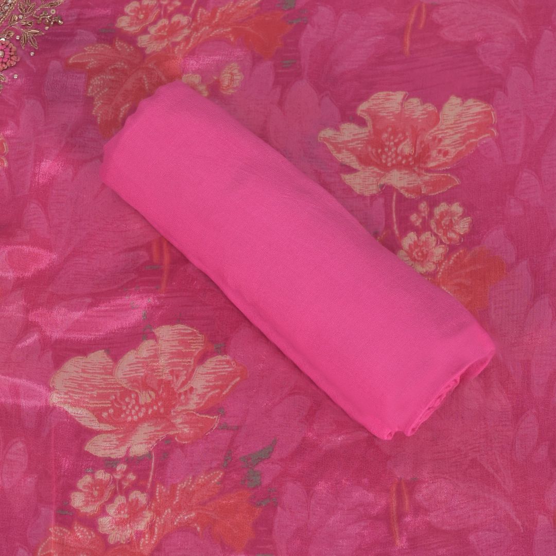 Party Pink Chinnon Suit Set