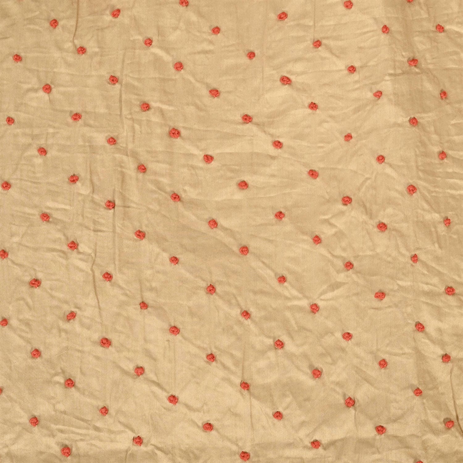 Pecan Pie French Knot Cotton Suit Set