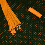 Pine Green Bhandej Suit Set