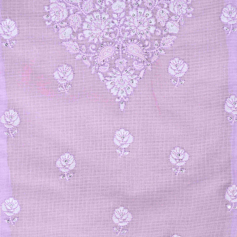 PreWinkle Pink Doriya Unstitched Suit Set