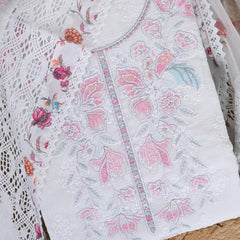 Procelain White Kota Doriya Suit Set