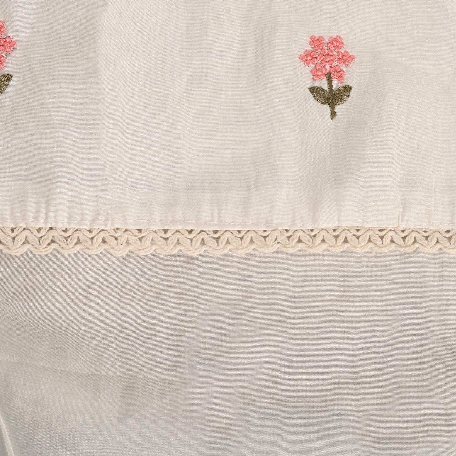 Sable White Muslin Unstitched Salwar Suit