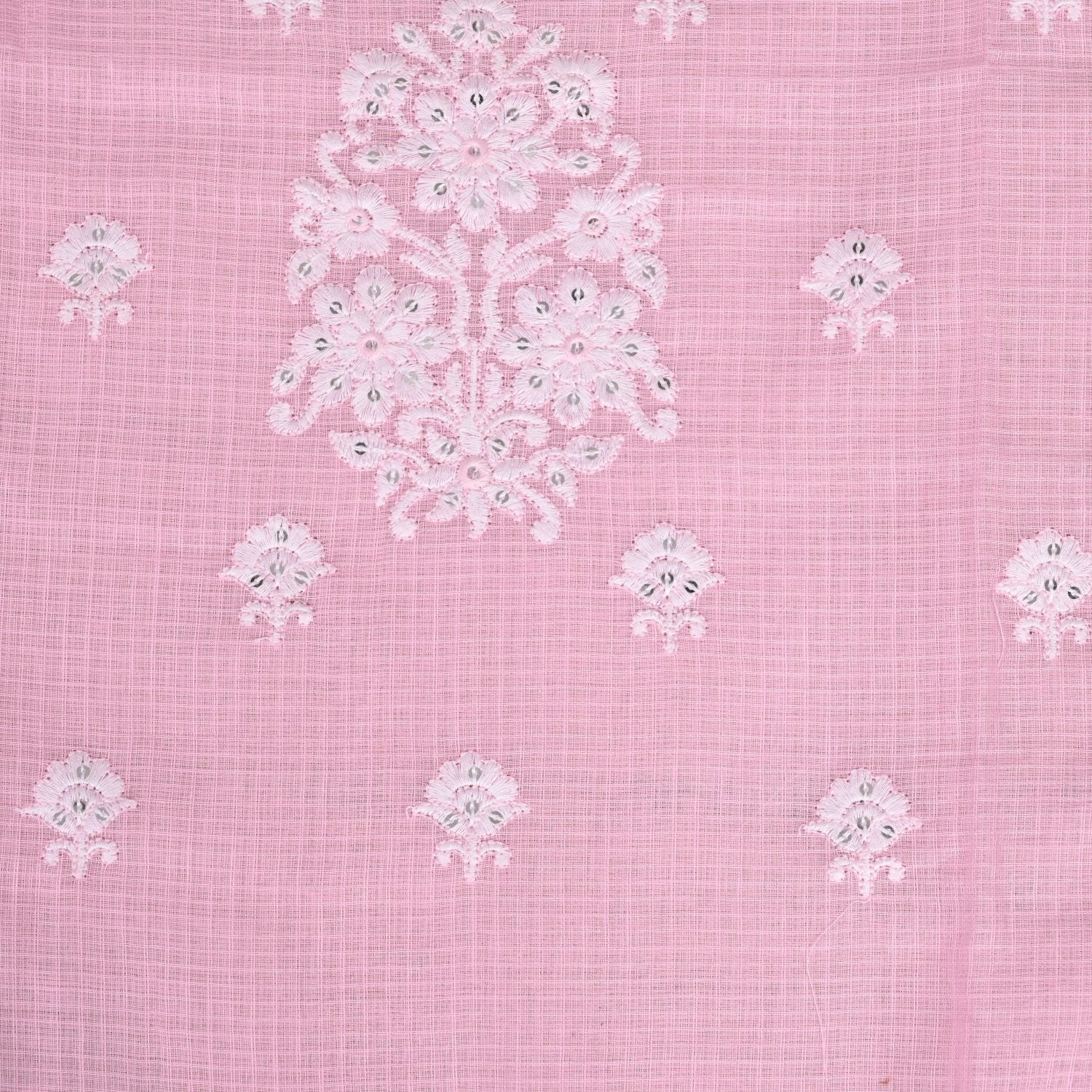 Softy Pink Kota Doriya Unstitched Salwar Suit