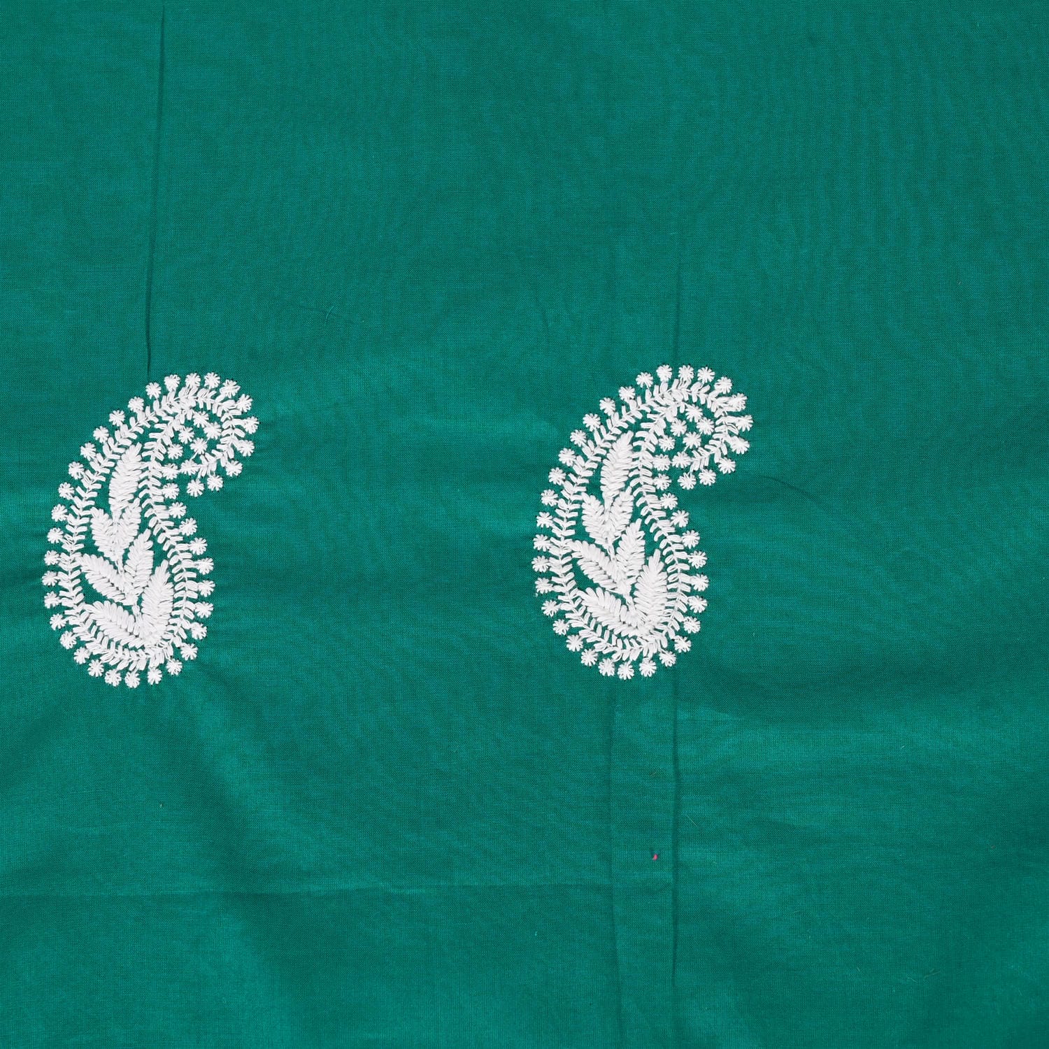Soothing Rama Green Chikankari Suit Set