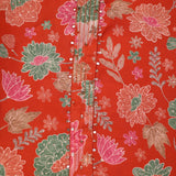 Squash Orange Miuslin Unstitched Suit Set