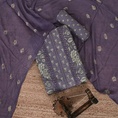 Studio Purple Katha Cotton Suit Set