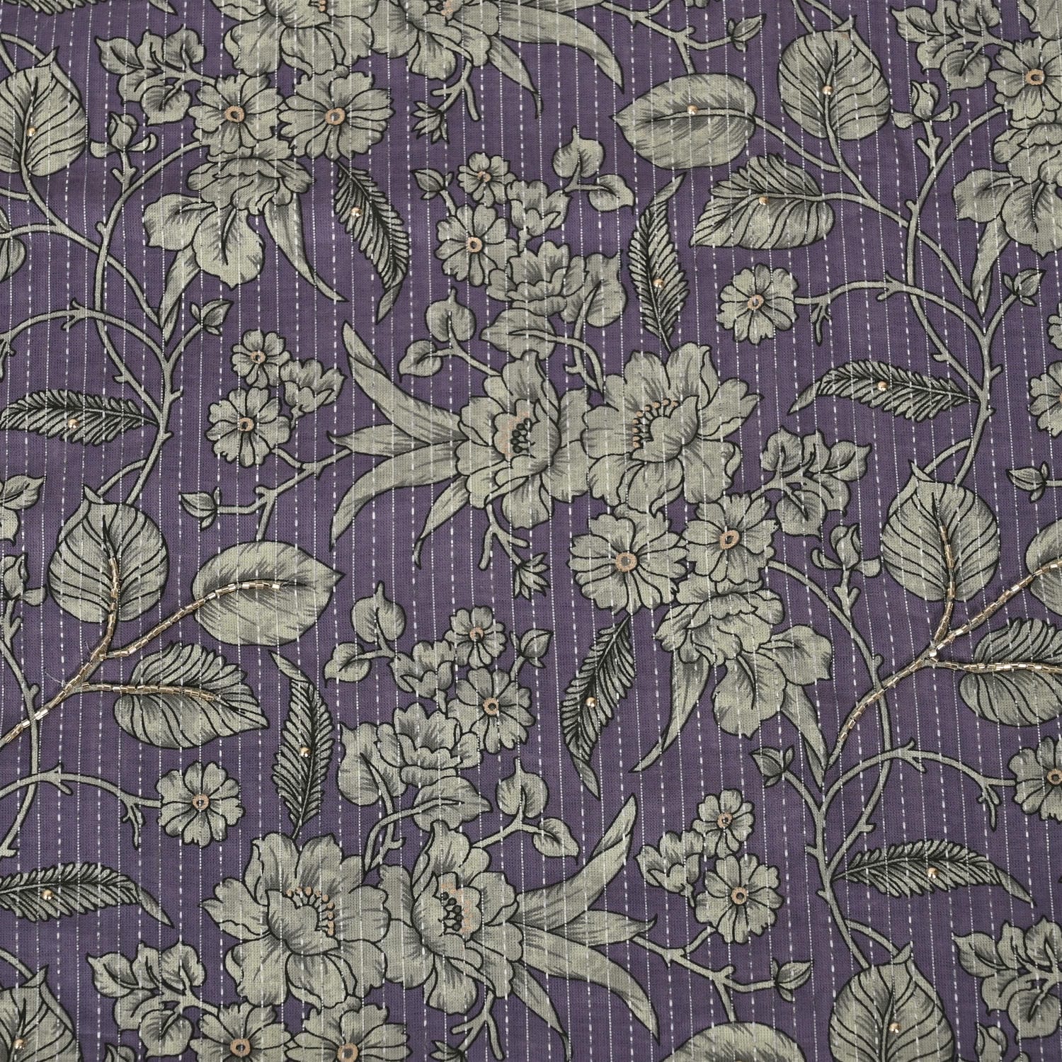 Studio Purple Katha Cotton Suit Set