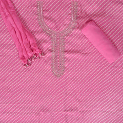 Sweet Pink Mothra Muslin Suit Set