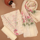 The Pleasent Lotus KotaDoriya Unstitched Suit Set