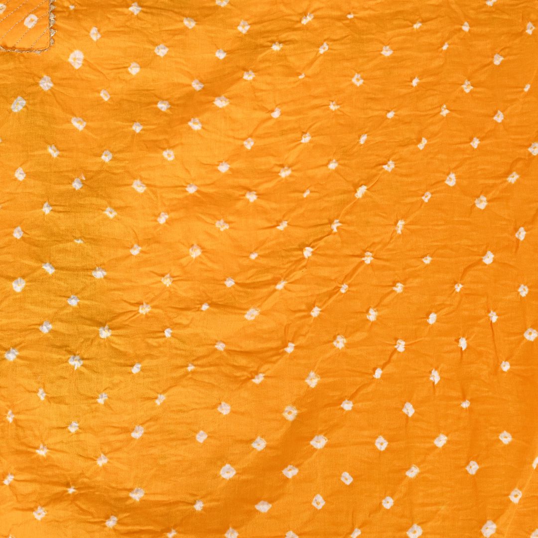 Yellow Green Phulkari Dupatta Cotton Unstitched Salwar Suit
