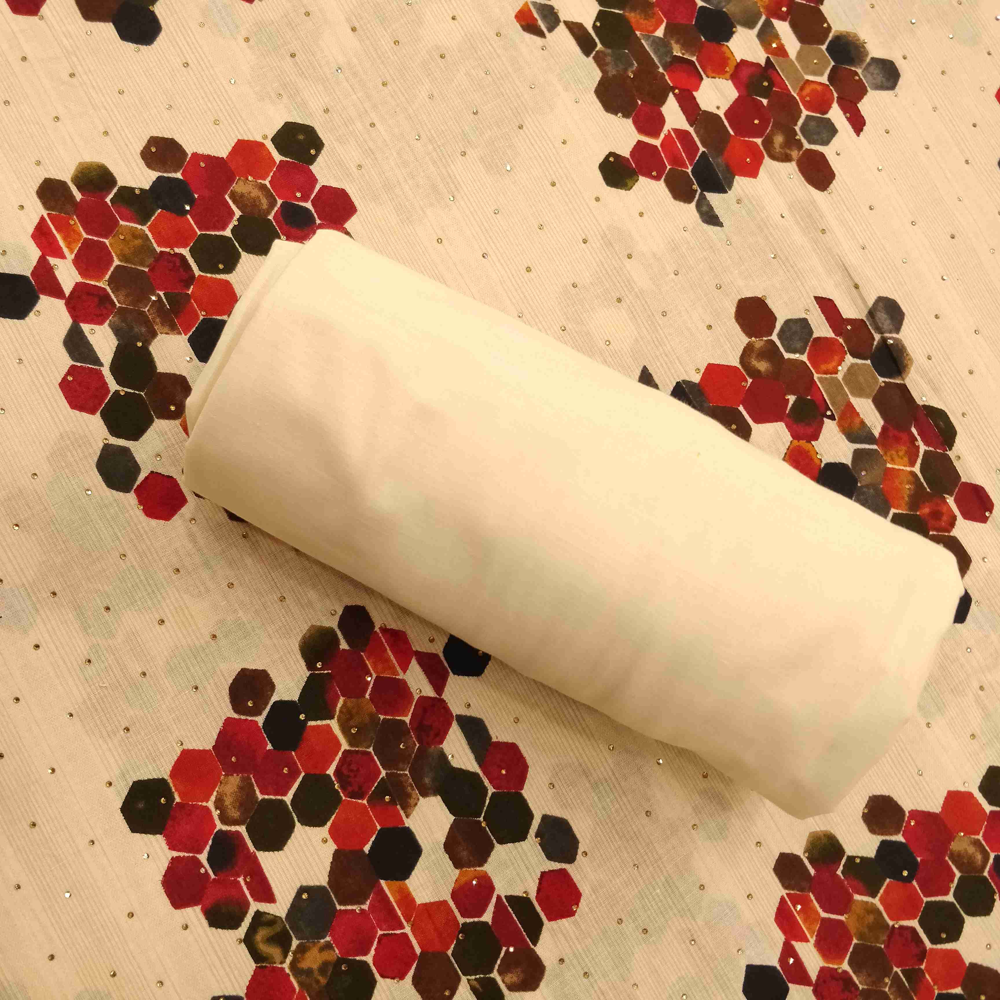 Chiku Hexa Cotton Suit Set - Mayurika
