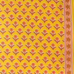 Lily Honey Unstitched Cotton Salwar Suit With Malmal Dupatta